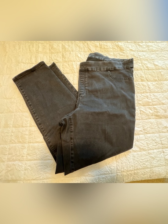 Chico's Denim - Chico's Women's Straight Jeans in Dark Gray